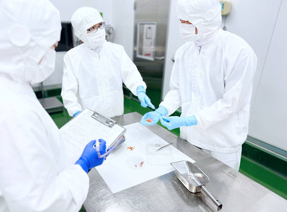 選別機メーカーに頼らない技術力